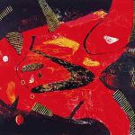 木版 ( 61cm X 90cm)