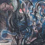 リトグラフ ( 63.5cm X 88.5cm)