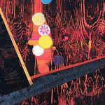 木版 ( 74cm X 104cm)