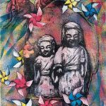 リトグラフ ( 64cm X 51cm)