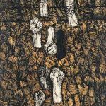 木版・ドライポイント ( 89cm X 59cm)