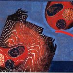 木版 ( 73cm x 103cm)