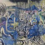 木によるリトグラフー ( 65cm X 92cm)