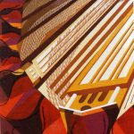 木版 ( 108cm X 94cm)