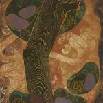 木版・コラグラフ ( 130cm X 100cm)