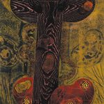 木版・コラグラフ・転写 ( 130cm X 100cm)