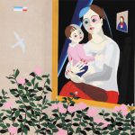 木版 (110cm X 115cm)