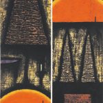 木版・コラグラフ ( 100cm X 69cm)