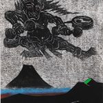 木版画 (60 x 45cm)