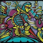 木版 ( 48cm X 69cm)