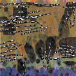 木版 ( 130cm X 103cm)