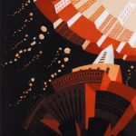 木版 ( 108cm X 94cm)