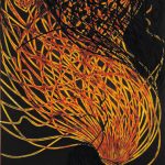 木版 ( 105cm X 80cm )