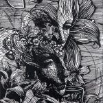 木版 ( 84cm X 60cm)