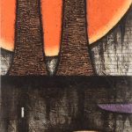 木版・コラグラフ ( 100cm X 69cm)