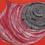 木版 ( 54cm X 75cm)