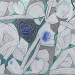 亜鉛凹版(64cm X 84.2cm)