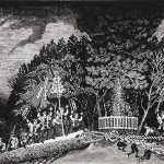 木版 ( 60cm X 84cm)