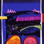 木版 ( 106cm X 78cm)