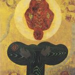 木版・コラグラフ ( 130cm X 100cm)