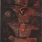 木版 ( 91cm X 68cm)