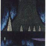 木版・コラグラフ ( 100cm X 69cm)