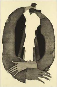 第84回 2010年 <空>木版 ( 84cm X 54cm)