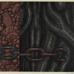 スチレンボード・リトグラフ（木版）( 76cm X 107cm )