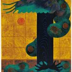 木版・コラグラフ ( 130cm X 100cm)