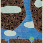 木版 ( 105cm X 81c)