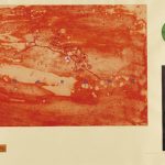 銅版・コラージュ ( 55cm X 75cm)