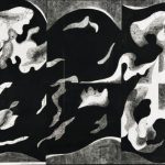 アルミ版・ドライポイント ( 78cm X 103cm )