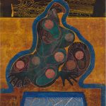 木版・コラグラフ ( 130cm X 100cm)