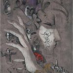 木版 (84cm X 60cm)