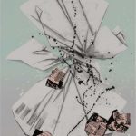 リトグラフ ( 96cm X 84cm)