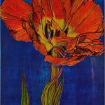 木版リトグラフ (110 x 80cm)