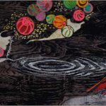 木版 ( 66cm X 124cm)