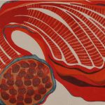 木版 ( 54cm X 75cm)