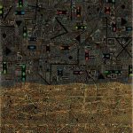 木版 ( 130cm X 100cm)