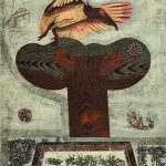 木版・コラグラフ ( 130cm X 100cm)