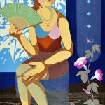 木版 ( 70cm X 90cm)