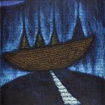 木版・コラグラフ ( 100cm X 69cm)