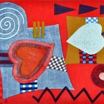 木版 ( 54cm X 75cm)