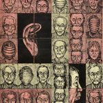 木版・ドライポイント ( 96cm X 58cm)