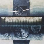 銅版画 (70x80cm)アクアチント