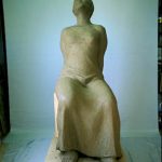 190×70×115cm　粘土