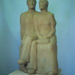 132×74×65cm　粘土