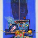 木版 ( 130 x 100cm )