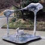 220×180×180cm　ブロンズ・鉄