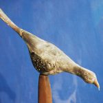 160×160×60cm　楠、鉄、ブロンズ